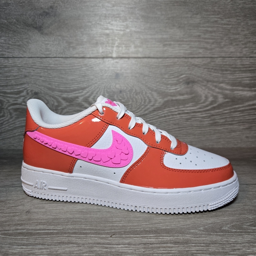 Nike Air Force 1 LV8 (GS) Sneakers Red/Pink FD1031-600 Youth 6 /Womens 7.5 NEW